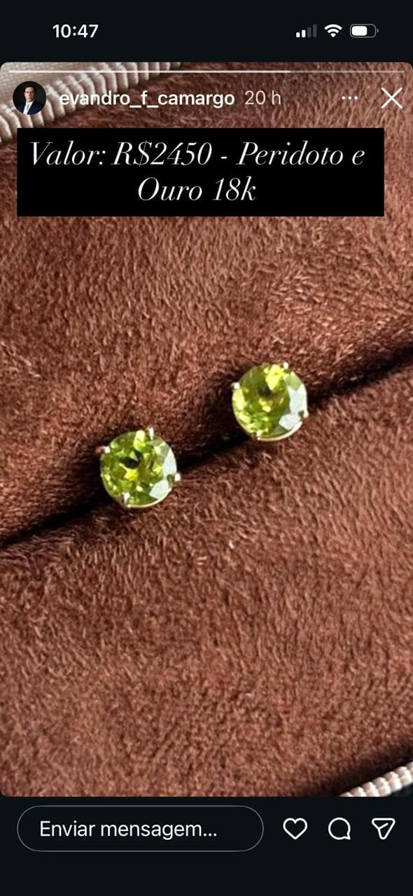 Brinco Peridoto