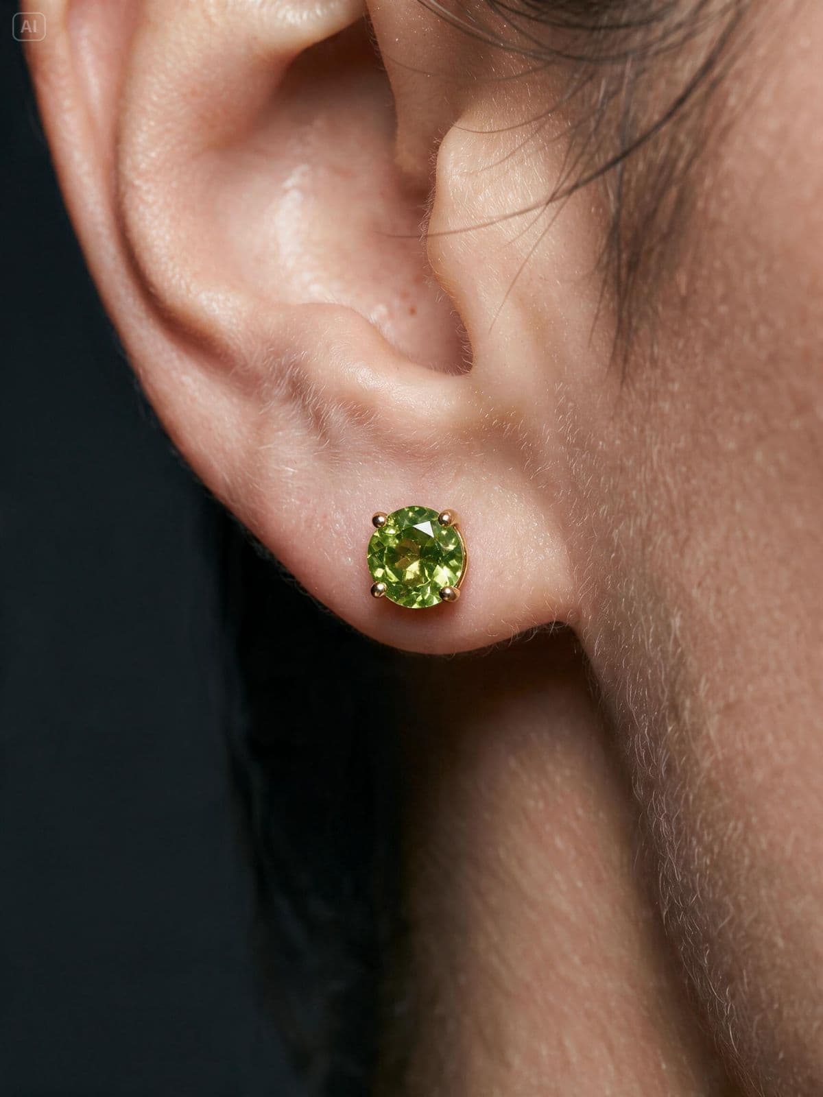 Brinco com Peridoto